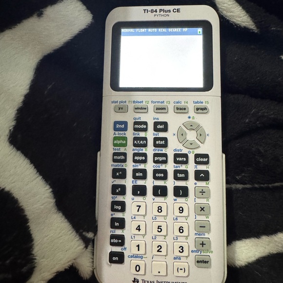 Texas Instruments TI-84 Plus CE Python White Graphing Calculator - Picture 1 of 1